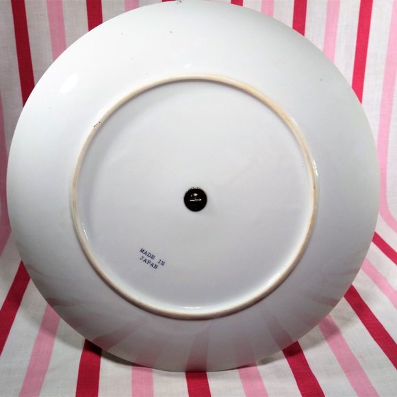 Lovely Mid Century Holly Berry 2 Tier Ceramic Plate Tid Bit Holiday Server Japan - Picture 11 of 13